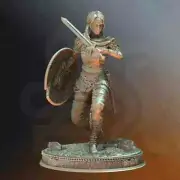 Female Battle Master Mini | Female Fighter Dnd Mini, Multiple Scales DM Stash