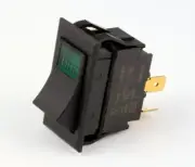 Lincoln 1239 Rocker Switch On/Off, Green Lighted