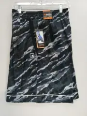 AND1 Basketball Shorts Men's Size 3XL 8" INSEAM Black/Grey