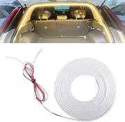 Dynamic Flowing Car Trunk Light Strip, Trunk Led Light Strip, LED Lights - Ambient Lighting, for Car SUVs, and Vans, Waterproof Universal Fit (Warm White,4m/13.2ft)