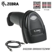 Zebra DS2208-SR00007ZZWW Handheld Barcode Scanner with USB Cable, 1D/2D Imager