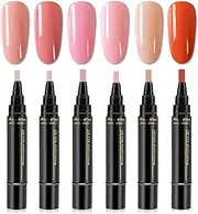 Polishey Nail Polish Pens,3 In 1 Gel Nail Polish Pen,36 Color Nail Polish Gel Pen 8 Ml,one Step Gel Nail Polish 3-in-1 Pen,nail Polish Gel Pen,polish Nail Pens,nail Varnish Pens,gel Polish Pen (Set B)