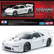 Tamiya RC 47506 1998 NSX Racing White Painted Body TT-02 1:10 RC Assembly Kit