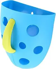 Toddmomy 1Pc Suction Cup Bath Storage Pouch Wall Mounted Organizer for Bathroom Comfortable Drainage Design Easy Clean Up Accessory
