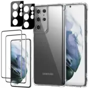 Case For Samsung Galaxy S21Plus S20 Bumper Silicone Gel Shockproof Cover Clear
