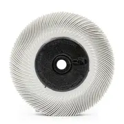 150mm Scotch-Brite 120 Grit Curved Radial Bristle Brush for Paint and Rust Removal