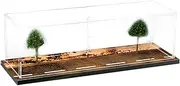 Folpus 1:64 Scale Model Car Display, Parking Garage Model Alloy Car, Model Toy Gifts,Car Garage Diorama Model Shelf, Route Number 66