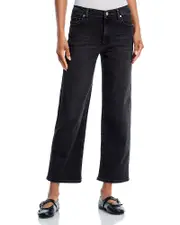 Frame The Mellow High Rise Ankle Jeans in Starship