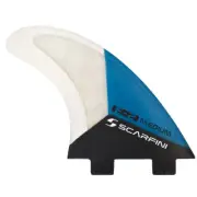 SCARFINI TRI THRUSTER Carbon Base DUAL TAB E2/M Surfboard Fins
