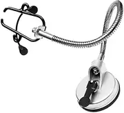 HONMEET Hair Dryer Holder Hands Rotating Suction Cup Bracket Storage Rack Stainless Steel