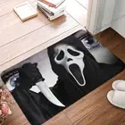Movie Bath Non-Slip Carpet Scary Eyes Flannel Mat Welcome Doormat Home Decor Rug