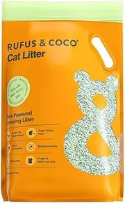 Rufus & Coco Plant Powered Clumping Cat Litter 3.7 kg