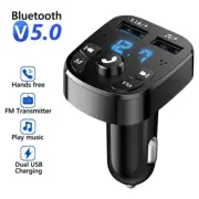 Car Charger FM Transmitter Bluetooth Audio Dual USB Car mp3 Player AutoRadio