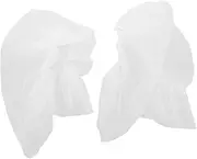 [WOFASHPURET] Bridal Mesh Sleeves Short Tulle Comfortable Detachable for Wedding Dress French Style
