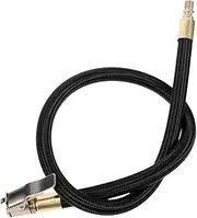 EXAOMBLE Tire Inflator Hose with Quick Connect Nozzle Air Chuck Extension for Automotive Bicycle Air Compressor Use Versatile Inflating for Easy Tire Maintenance