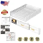 Adjustable Kitchen Drawer Dividers: Expandable Organizers for Utensils & Tools