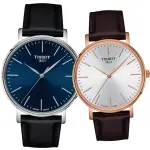 【TISSOT 天梭 官方授權】EVERYTIME 經典時尚對錶 手錶(T1434101604100+T1434103601100)