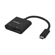 StarTech Use this USB Type-C to DisplayPort adapter to output DP video and charge your laptop using a single USB-C port CDP2DPUCP