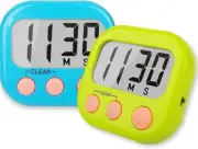 Classroom Timers for Teachers Kids Large Magnetic Digital Timer 2 Blue Green