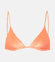 [Jade Swim] Jade Swim Via triangle bikini top AU 12 orange