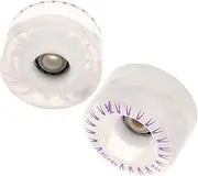 Quad Roller Skate Wheels Light up Feature 2 Pack Replacement Wheels Smooth Performance for Boys and Girls Adults