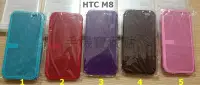 在飛比找Yahoo!奇摩拍賣優惠-☆寶藏點配件☆HTC M8 智能皮套 優質皮革款 保護套 洞