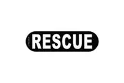Rogz Rescue Large Personalised Pre Made Badge to Fit the LetzGo Dog Harness