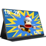 UPERFECT 18 Inch 2K Portable Monitor 120Hz Gaming Monitor 16:10 PC Screen