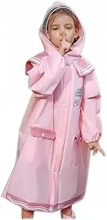 [DYZANOROKY] Raincoat, Children, Boys, Girls, Kids' Rain Goods, Backpack, Rain Poncho, Night Reflective, Cute, Lightweight, Waterproof, Windproof, Rainy Season, Bicycle, Commuting to School, Elementary