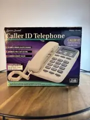 VTG RETRO 80s Model PH-548 Land-line Caller ID White Telephone