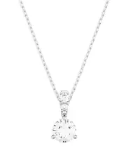 Swarovski Stilla Solitaire Crystal Pendant Necklace, 14.9