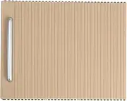 PZNGNKELPT Car Center Console Sliding Shutters Cup Holder Roller Shutter Cover Compatible with Passat 3C B6 B7 CC 2007-2013 Glove Box(Dark Beige)