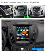9.7" Android 14 Stereo Radio GPS Nav Head Unit For Ford Transit Connect 2014-18 (for: Ford)