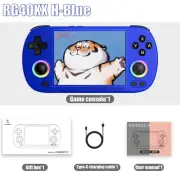 RG40XX H 64 Bit Linux Retro Handheld Game Console 4.0'' IPS Screen Supports 5G W