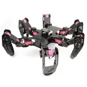 18DOF Hexapod Robot Kit Spider Robot w/ Servos For Raspberry Pi 4B Unassembled