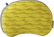 Therm-a-Rest Air Head Inflatable Camping and Travel Pillow, Yellow Mountains, Large