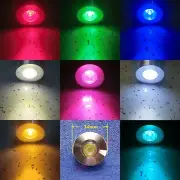 1W Purple UV Blue Red Cyan Cold Warm LED Lamp Light Bulb D34 E26 E27 GU10 MR16