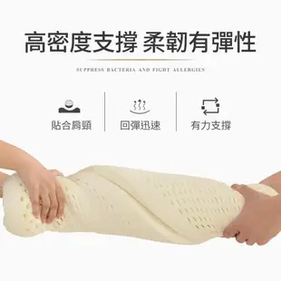 LooCa 舒鼾型機能天然乳膠舒眠枕(2入)