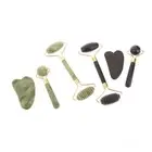 3Pcs/Set Guasha Natural Stone Massage Face Jade Roller Gua Sha Massage Tool