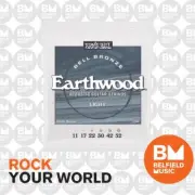 Ernie Ball 2348 Earthwood Bell Bronze Acoustic Guitar Strings Light 11-52 - BM