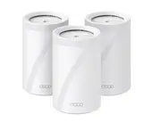TP-Link Deco BE65(3-pack) BE11000 Whole Home Mesh Wi-Fi 7 System (WIFI7) , 574 Mbps at 2.4 GHz + 4320 Mbps at 5 GHz + 5760 Mbps at 6 GHz Deco BE65(3-pack)