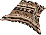 Arie Kotatsu Futon, Stylish, Scandinavian, Smooth Texture, Nordic Style, Nordic, Brown, Width 74.8 x Depth 74.8 inches (190 x 190 cm)