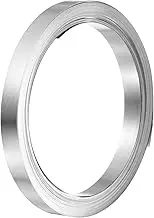 Nickel Strip 0.1mm x 8mm (16.4ft / Roll) Nickel Plated Steel Strips for Lithium Battery Packs Car Nickel Tap for Cell Battery Pack Spot Welding and Soldering, Silver Tone