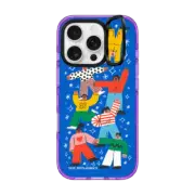 iPhone 16 Pro Impact Ring Stand Case MagSafe Compatible Party iPhone Case by Tess Smith-Roberts