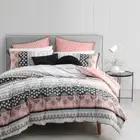 Spirit Dusk King bed Quilt Cover Set by Logan & Mason