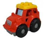 Mega Bloks First Builders LIL' TRACTOR - 7 Piece Set - For Ages 1-5