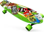 [Cockatoo] PVC Skateboard | Penny Skateboard| Casterboard| Anti-Skid Board with 608Z Bearings | (22 x 6 Inch)(6 Month Warranty)
