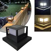 LED Outdoor Lights Pathway Lights Solar Patio Light Column Light LED Fence Deck Light Cap Light Flat Courtyard Decoration