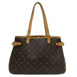 【二手名牌BRAND OFF】LOUIS VUITTON LV 路易威登 棕色 原花帆布 BATIGNOLLES HORIZONTAL 托特包 M51154