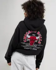 [Mitchell & Ness] Chicago Bulls Letterman Hoodie